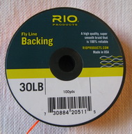 backing 30 lb 100 yds  orange  Rio